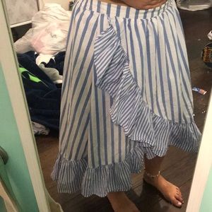 Striped skirt